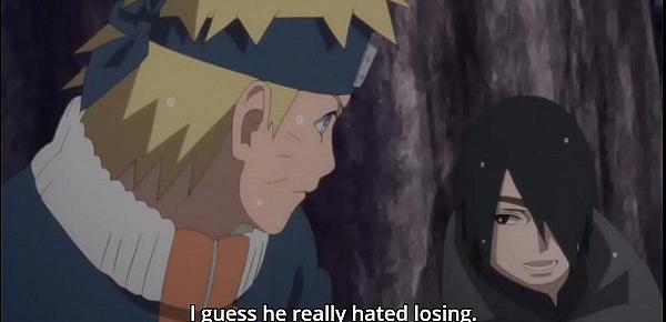  The Conversation between Young Naruto and old Sasuke